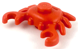 LEGO® los onderdeel Waterdier in kleur Rood 33121