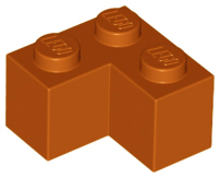 Plaatje in Gallery viewer laden, LEGO® los onderdeel Steen in kleur Donker Oranje 2357