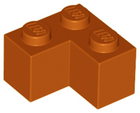 LEGO® los onderdeel Steen in kleur Donker Oranje 2357