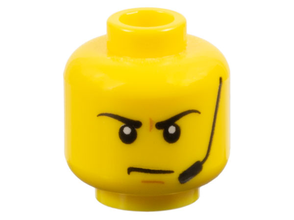 LEGO® los onderdeel Hoofd in kleur Geel 3626cpb2280