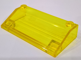 LEGO® los onderdeel Dakpan Algemeen Doorzichtig Geel 58181