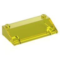 LEGO® los onderdeel Dakpan Algemeen Doorzichtig Geel 58181