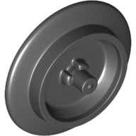 LEGO® los onderdeel Wiel in kleur Zwart 38340