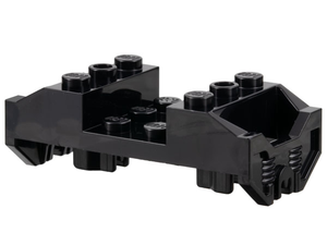 LEGO® los onderdeel Wiel in kleur Zwart 38339