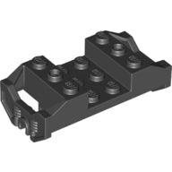 LEGO® los onderdeel Wiel in kleur Zwart 38339