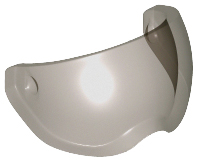 LEGO® Hoofddeksel Accessoire Doorzichtig Zwart 41805