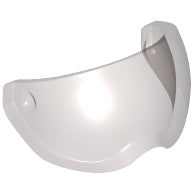 LEGO® Hoofddeksel Accessoire Doorzichtig Zwart 41805