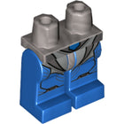 LEGO® los onderdeel Benen met Motief Zilver 970c07pb11
