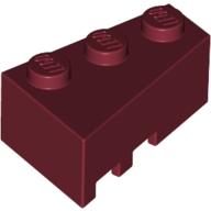 Plaatje in Gallery viewer laden, LEGO® los onderdeel Wig in kleur Donkerrood 6564