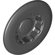 LEGO® los onderdeel Wiel Accessoire in kleur Zwart 49098