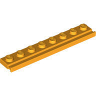 LEGO® los onderdeel Plaat Aangepast Helder Licht Oranje 4510