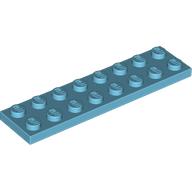 LEGO® los onderdeel Plaat Algemeen Medium Azuurblauw 3034