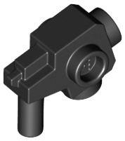 LEGO® los onderdeel Wapen in kleur Zwart 44709