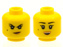 Plaatje in Gallery viewer laden, LEGO® los onderdeel Hoofd in kleur Geel 3626cpb2249