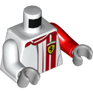 LEGO® los onderdeel Lijf met Motief Wit 973pb3586c01