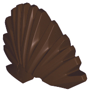 LEGO® los onderdeel Haar in kleur Donker Bruin 93563