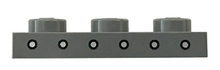 Plaatje in Gallery viewer laden, LEGO® Plaat met Motief Donker Blauwachtig Grijs 3623pb018