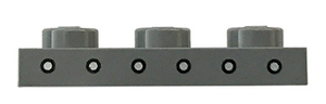 LEGO® Plaat met Motief Donker Blauwachtig Grijs 3623pb018