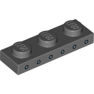 LEGO® Plaat met Motief Donker Blauwachtig Grijs 3623pb018
