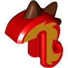 LEGO® onderdeel Dier Onderdelen met Motief Rood 42859pb01