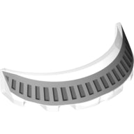 LEGO® onderdeel Voorruit met Motief Doorzichtig 62360pb003
