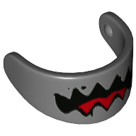 Plaatje in Gallery viewer laden, LEGO® 2447pb03 in kleur Donker Blauwachtig Grijs