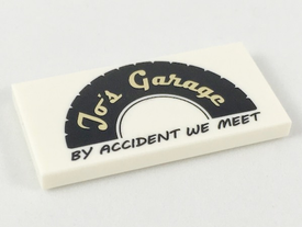 LEGO® los onderdeel Tegel met Motief Wit 87079pb0545