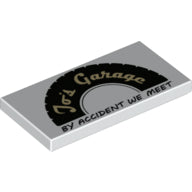 LEGO® los onderdeel Tegel met Motief Wit 87079pb0545