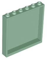 LEGO® los onderdeel Paneel in kleur Zandgroen 59349
