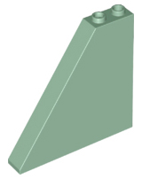 LEGO® los onderdeel Dakpan Algemeen in kleur Zandgroen 30249