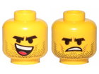 LEGO® los onderdeel Hoofd in kleur Geel 3626cpb2303
