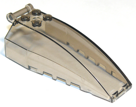 LEGO® los onderdeel Voorruit Doorzichtig Zwart 92579