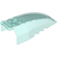 Plaatje in Gallery viewer laden, LEGO® los onderdeel Voorruit Doorzichtig Lichtblauw 92579