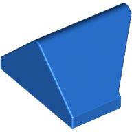 LEGO® los onderdeel Dakpan Algemeen in kleur Blauw 3049c