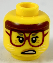 Plaatje in Gallery viewer laden, LEGO® los onderdeel Hoofd in kleur Geel 3626cpb2310