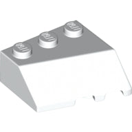 LEGO® los onderdeel Wig in kleur Wit 42862