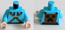Plaatje in Gallery viewer laden, LEGO® Lijf met Motief Medium Azuurblauw 973pb3432c01