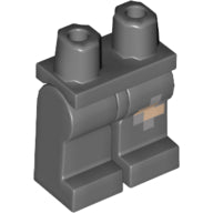 Plaatje in Gallery viewer laden, LEGO® Benen met Motief Donker Blauwachtig Grijs 970c00pb0937