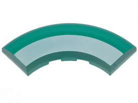 LEGO® Steen Rond met Motief Donker Turkoois 24599pb01