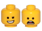 LEGO® los onderdeel Hoofd in kleur Geel 3626cpb2284