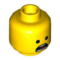 LEGO® los onderdeel Hoofd in kleur Geel 3626cpb2284