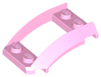 LEGO® los onderdeel Wig in kleur Fel Roze 47755