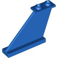 LEGO® los onderdeel Staart in kleur Blauw 2340