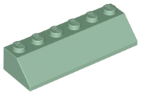 LEGO® los onderdeel Dakpan Algemeen in kleur Zandgroen 23949