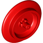 LEGO® los onderdeel Wiel in kleur Rood 38340