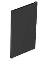 LEGO® los onderdeel Venster, Ruit en Luik Zwart 57895