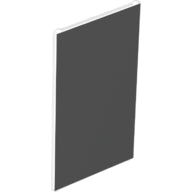 LEGO® los onderdeel Venster, Ruit en Luik Zwart 57895