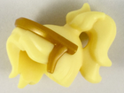 LEGO® los onderdeel Haar in kleur Helder Lichtgeel 49239pb01