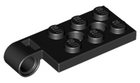 LEGO® los onderdeel Scharnier in kleur Zwart 43045