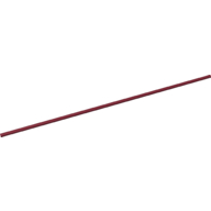 LEGO® los onderdeel Slang Stijf in kleur Donkerrood 75c26